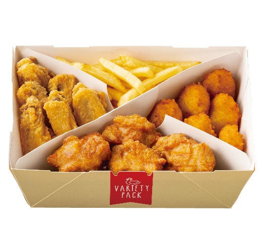 チキンバラエティパック クワト　1,030円