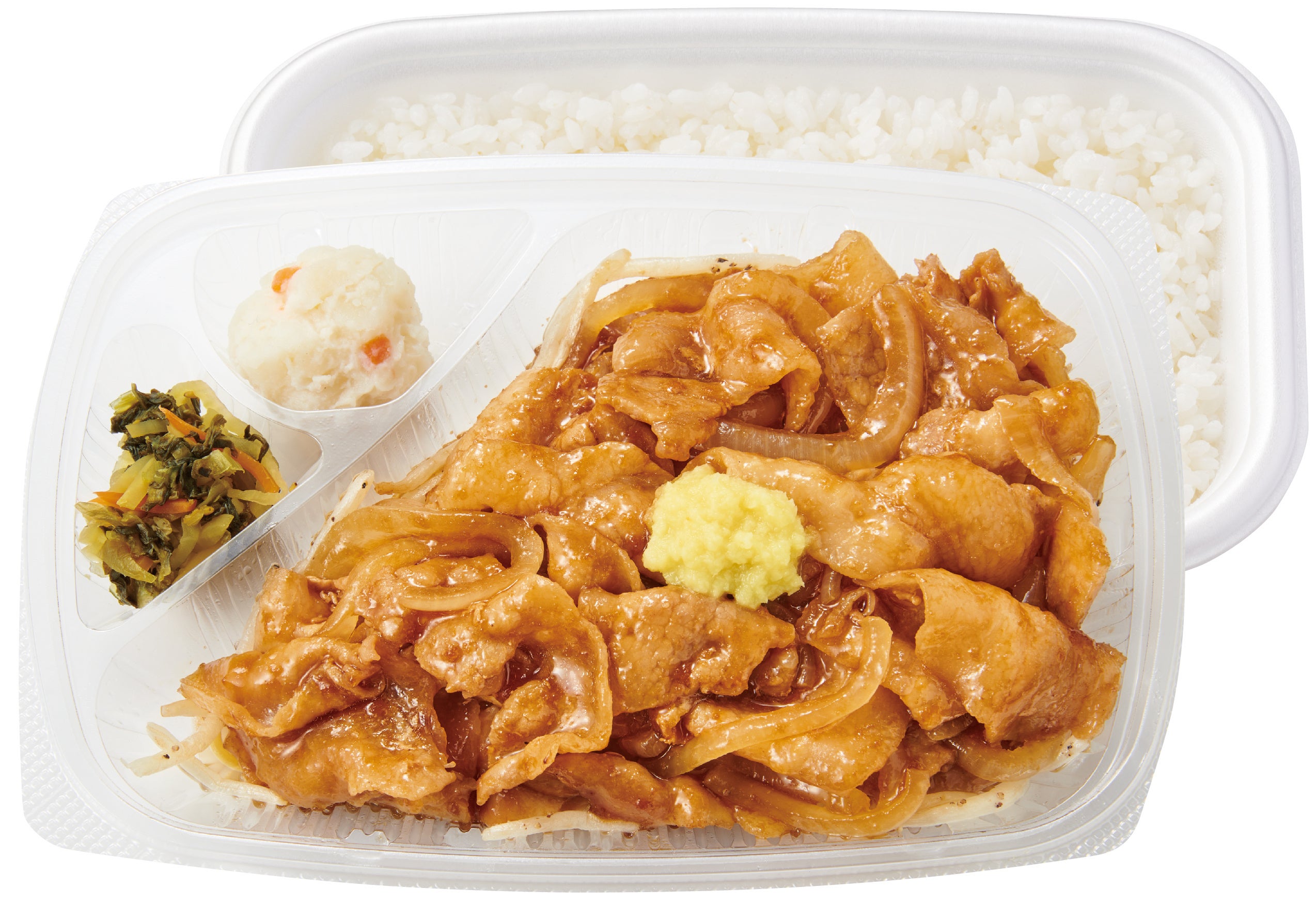 【Uber Eats限定】Wしょうが焼き弁当(肉2倍) 1,150円※1