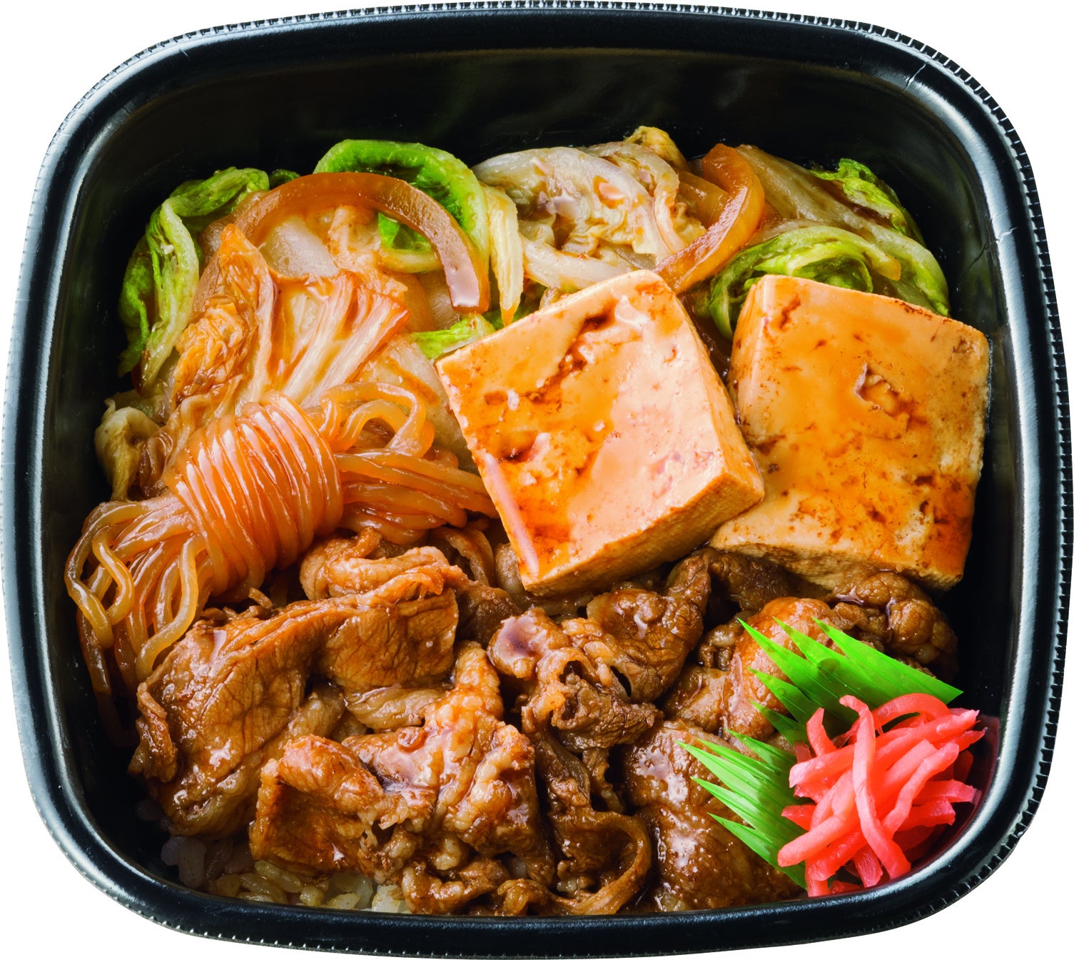 丼タイプ 牛すき重　590円