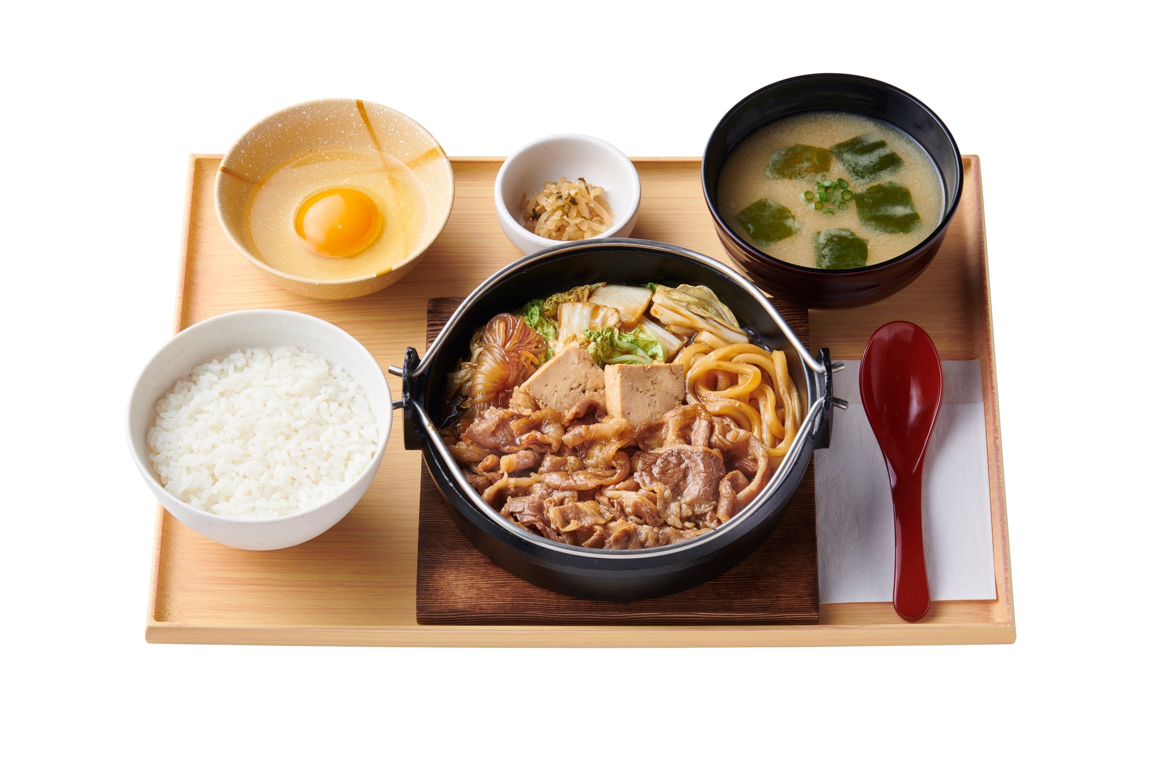 肉増・すき焼き定食　 1,390円