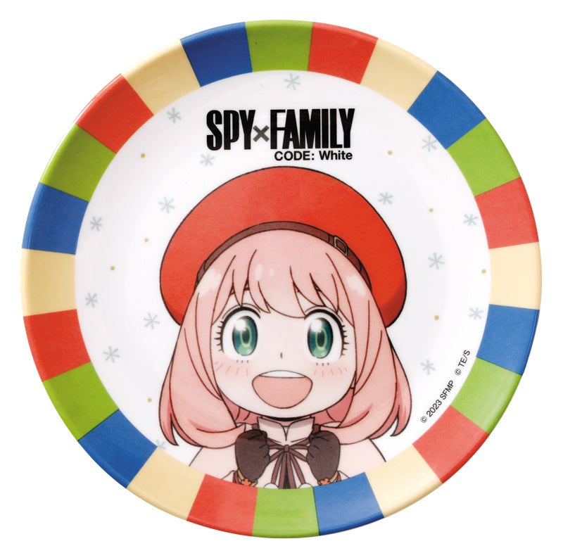 オリジナルメラミンプレート(2枚セット) (約直径15cm)