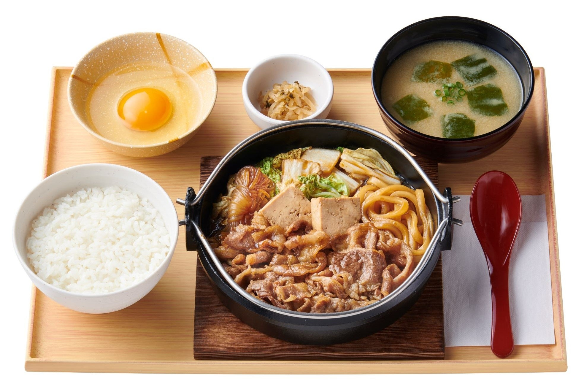 肉増・すき焼き定食　1,390円