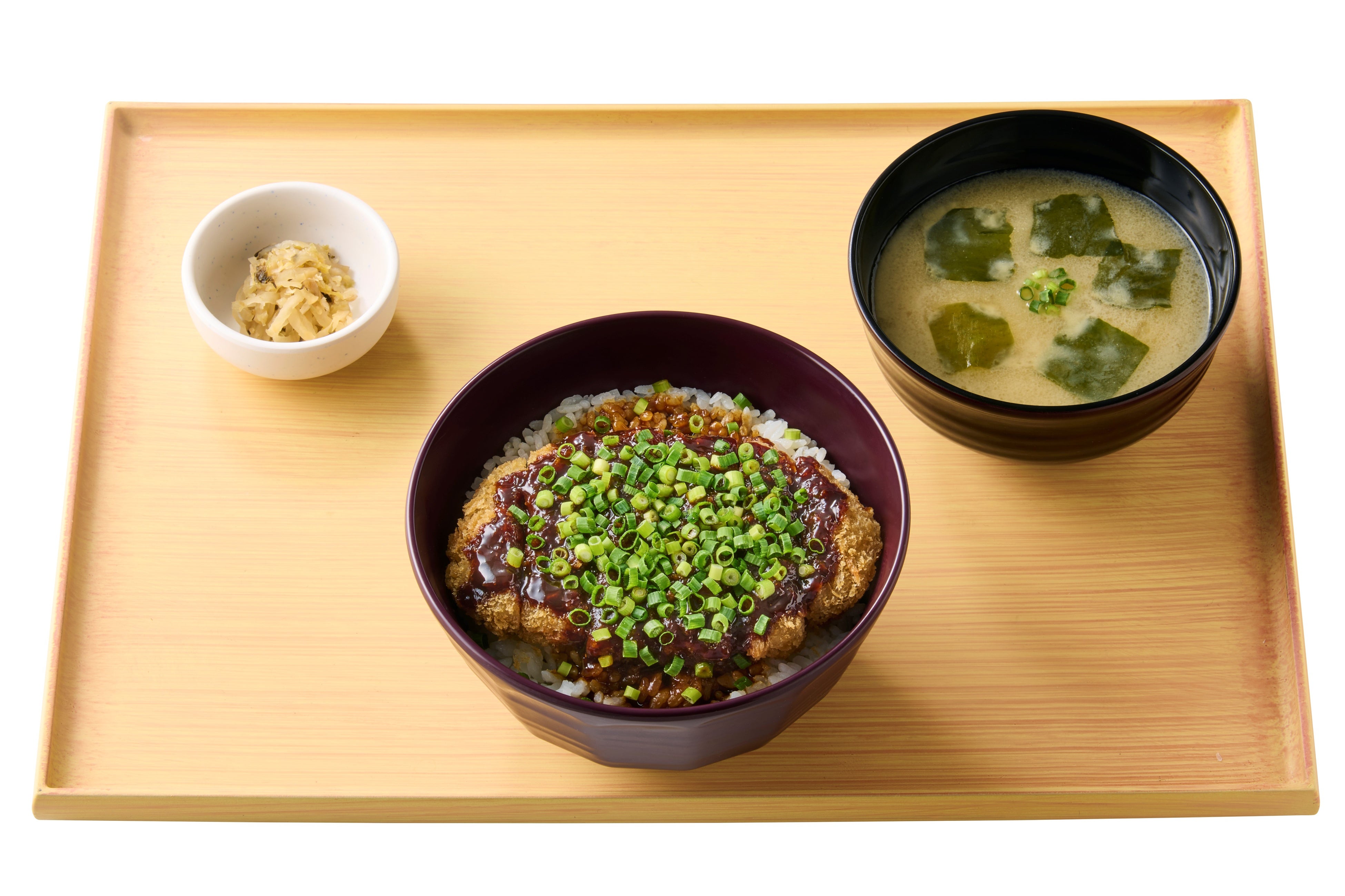 ～名古屋の味～ネギ味噌かつ丼　800円