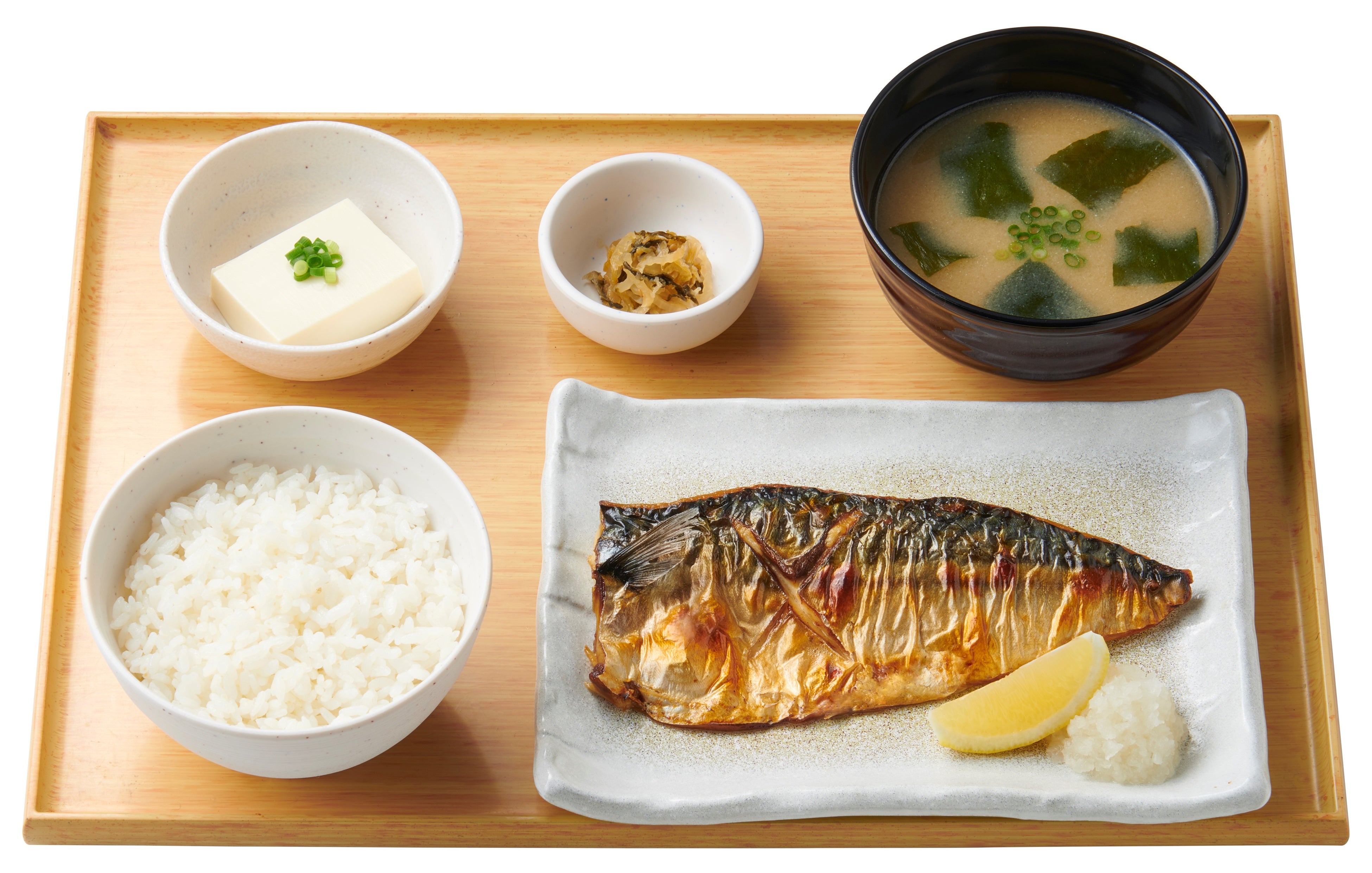 サバの塩焼定食