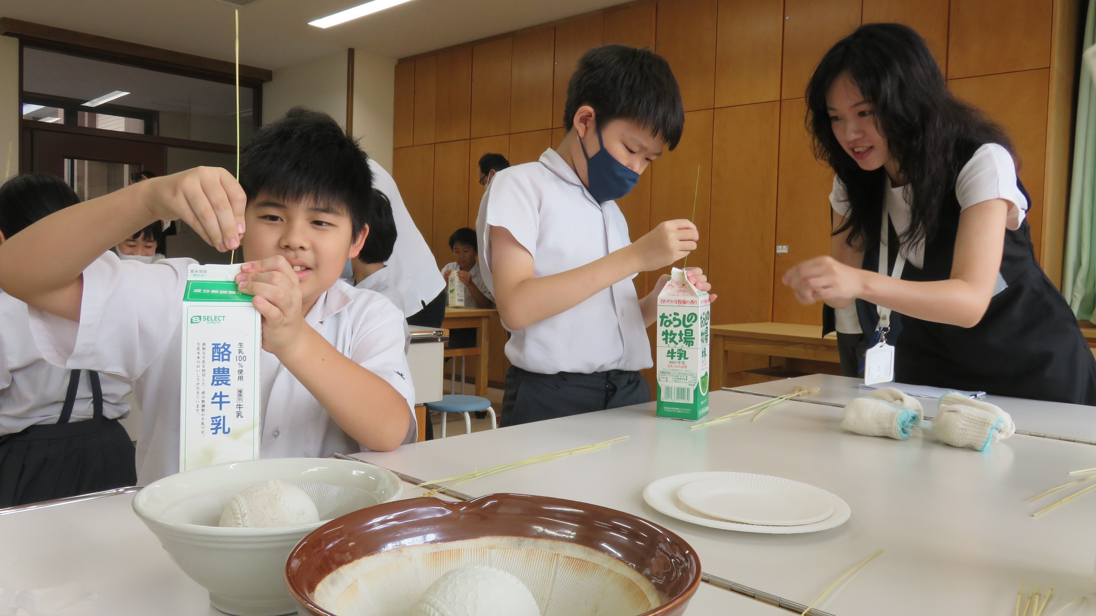 9月　脱穀・籾摺・精米