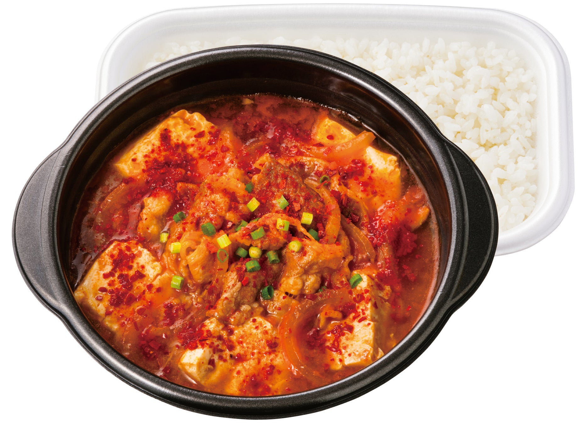 辛味プラス! 旨辛!牛スンドゥブ弁当 720円