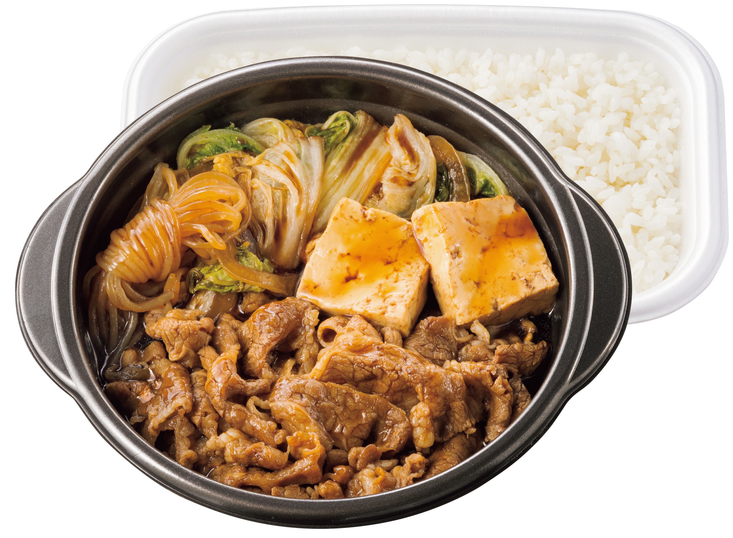 鍋タイプ  W牛すき焼き弁当(肉2倍) 980円