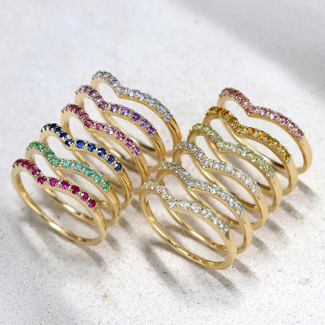 MERVE - K18/K10/PTリング・メルヴェ