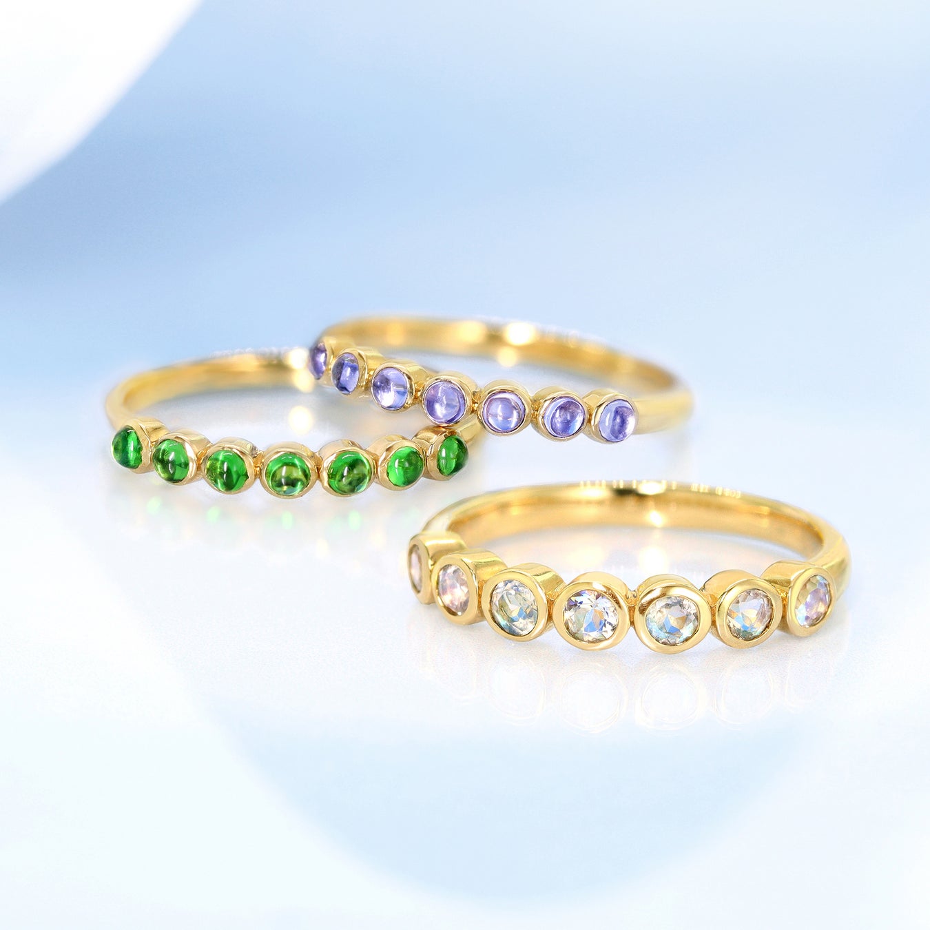 POLKA - K18/PTリング・ポルカ