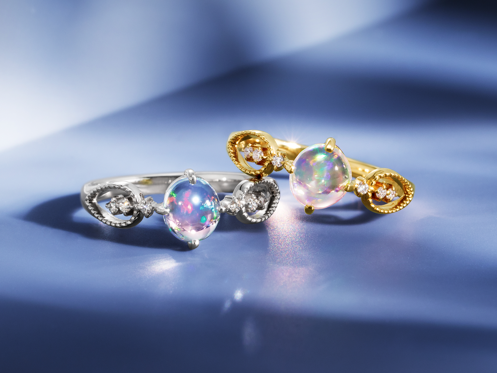 カラーストーンジュエリーのビズー、2023年クリスマスコレクションを