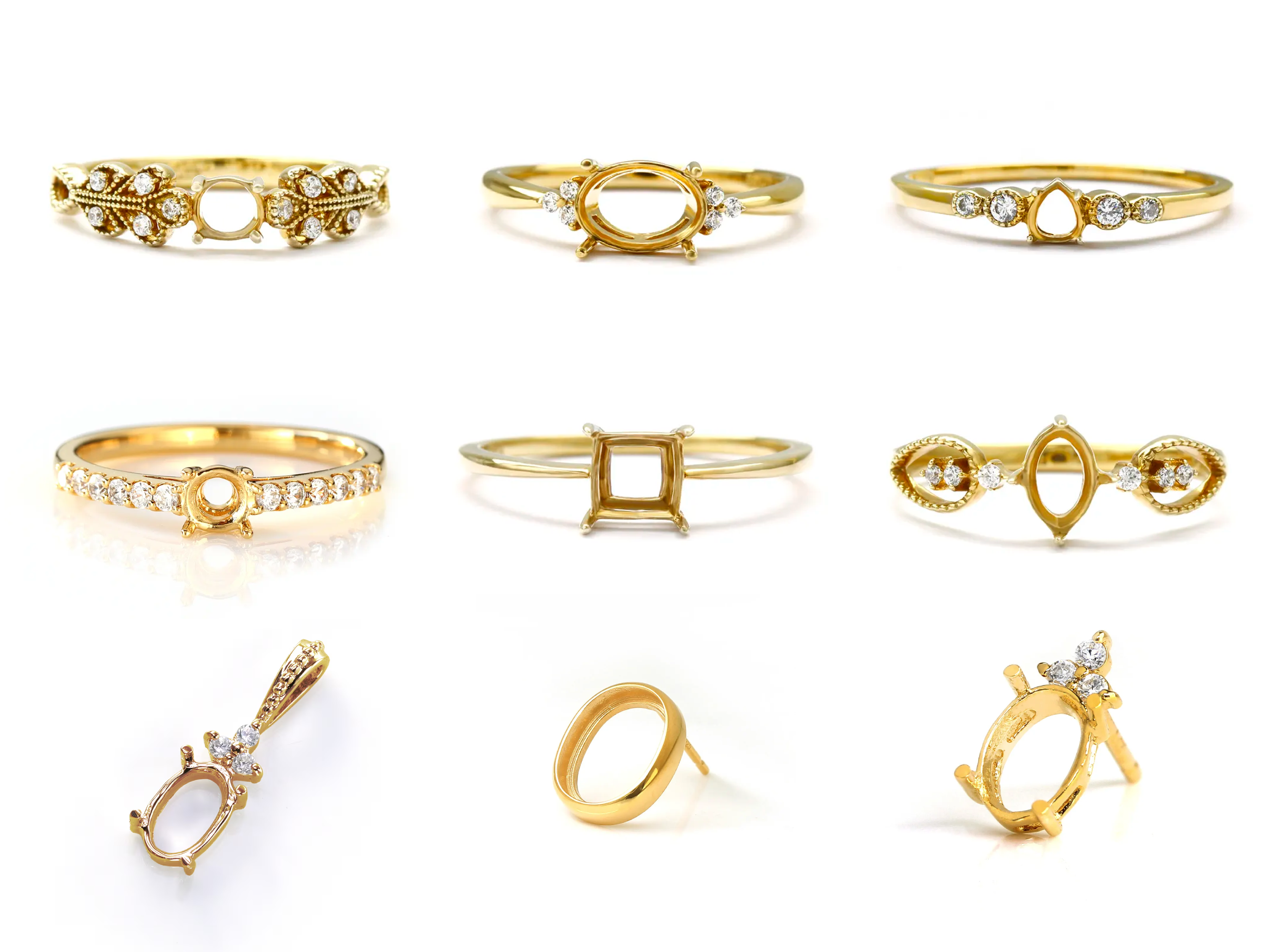 BIZOUX(ビズー)秋色ネックレス、リング、ピアスのセット 送料無料