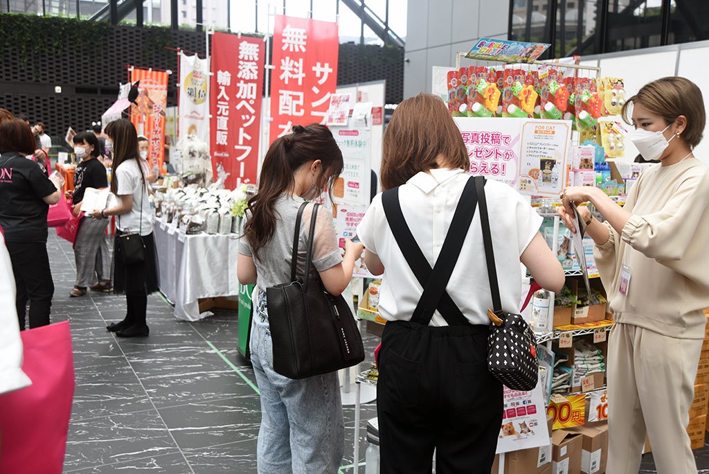 プレミアムスペースの出展風景