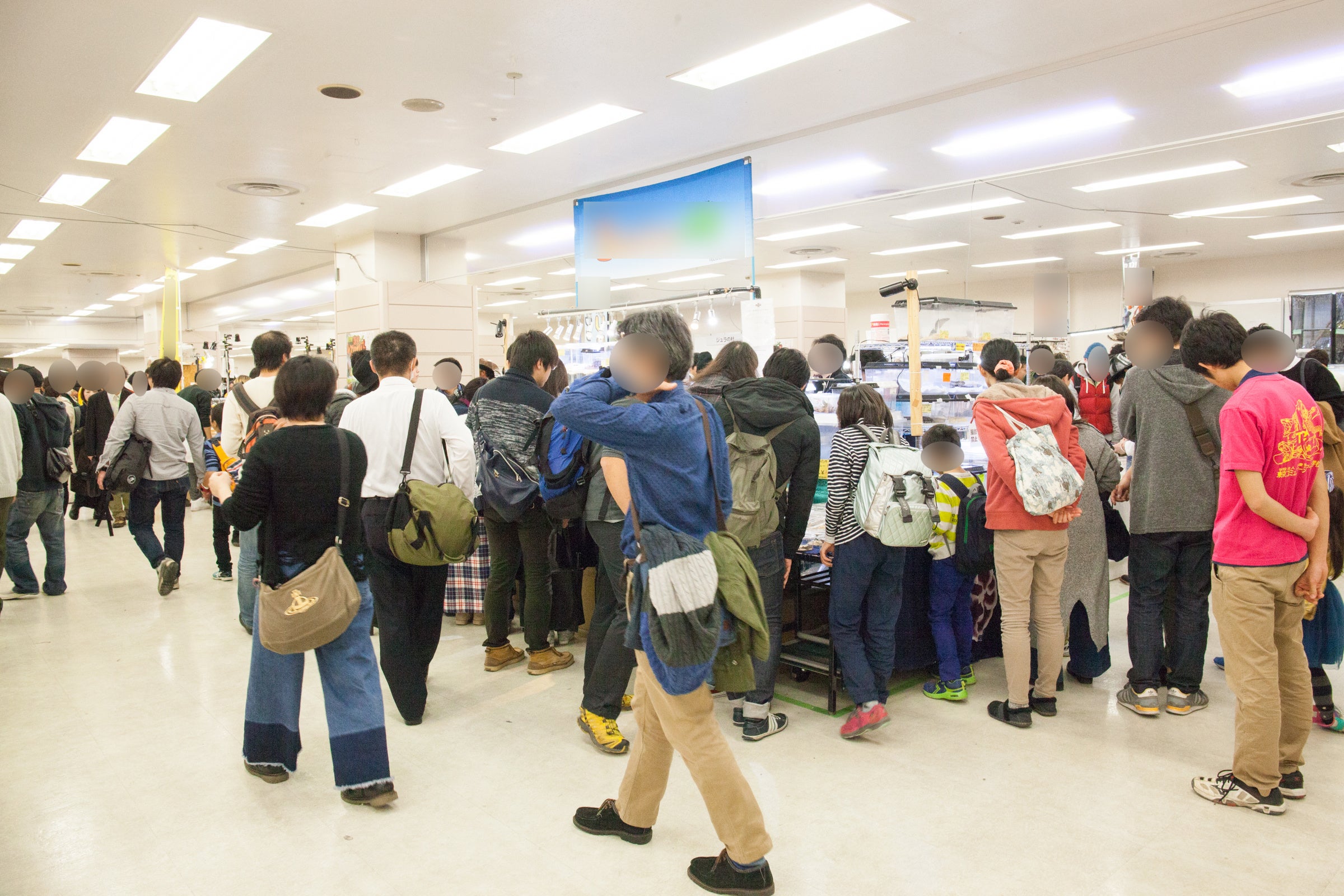 会場の雰囲気（写真は東京レプタイルズワールドの模様）