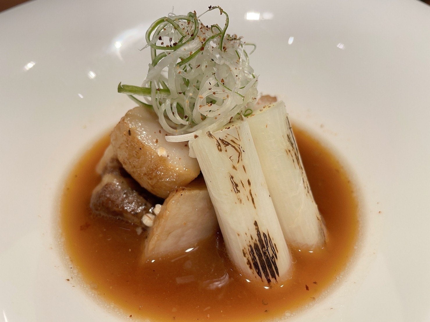 かどや 霞邸：甘とろ豚裸麦味噌角煮