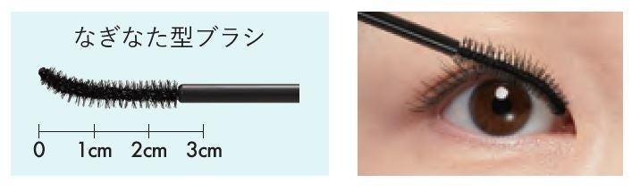 アイプチ®　ひとえ・奥ぶたえ用マスカラ　なぎなた型ブラシ