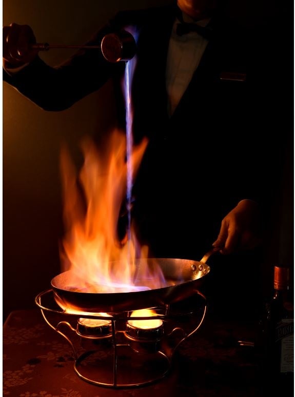 フランベ　イメージ