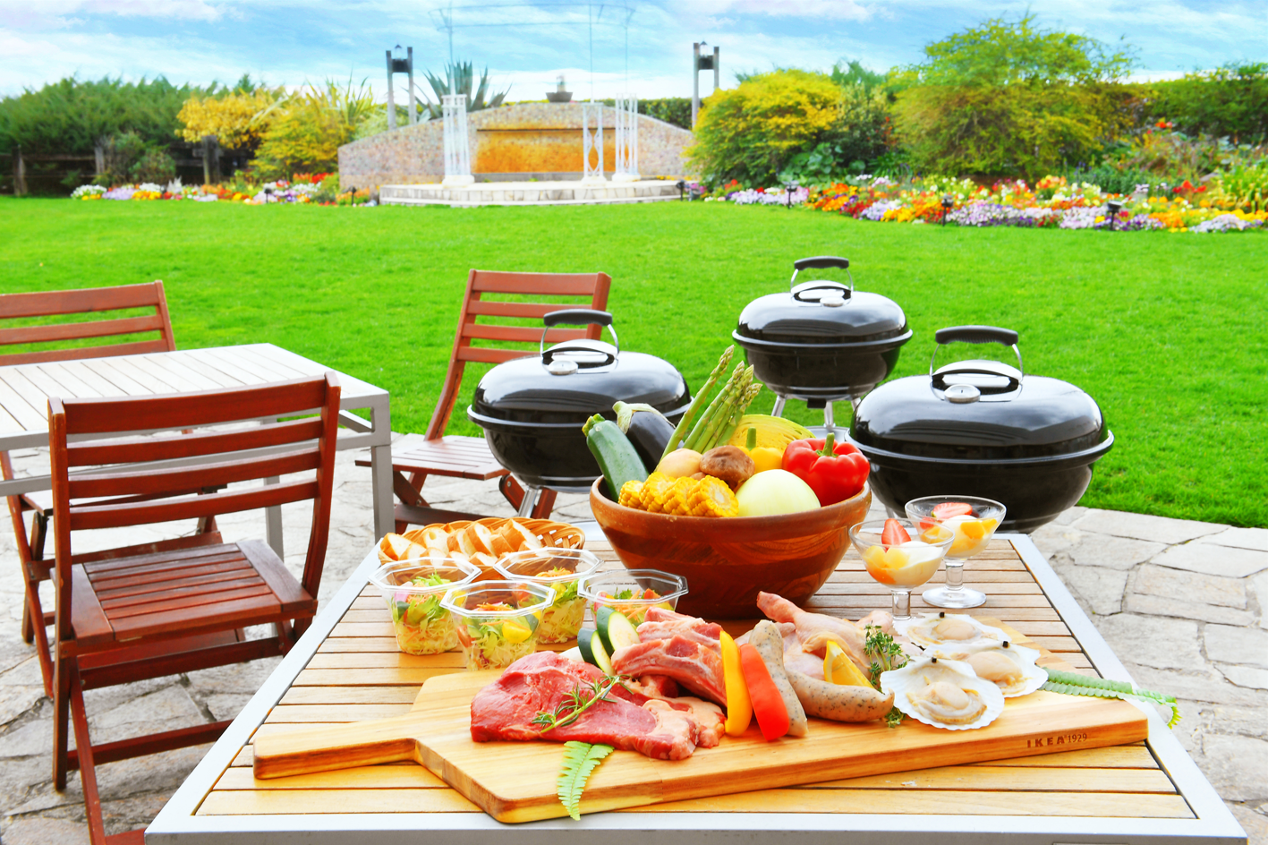 天空のガーデンBBQ