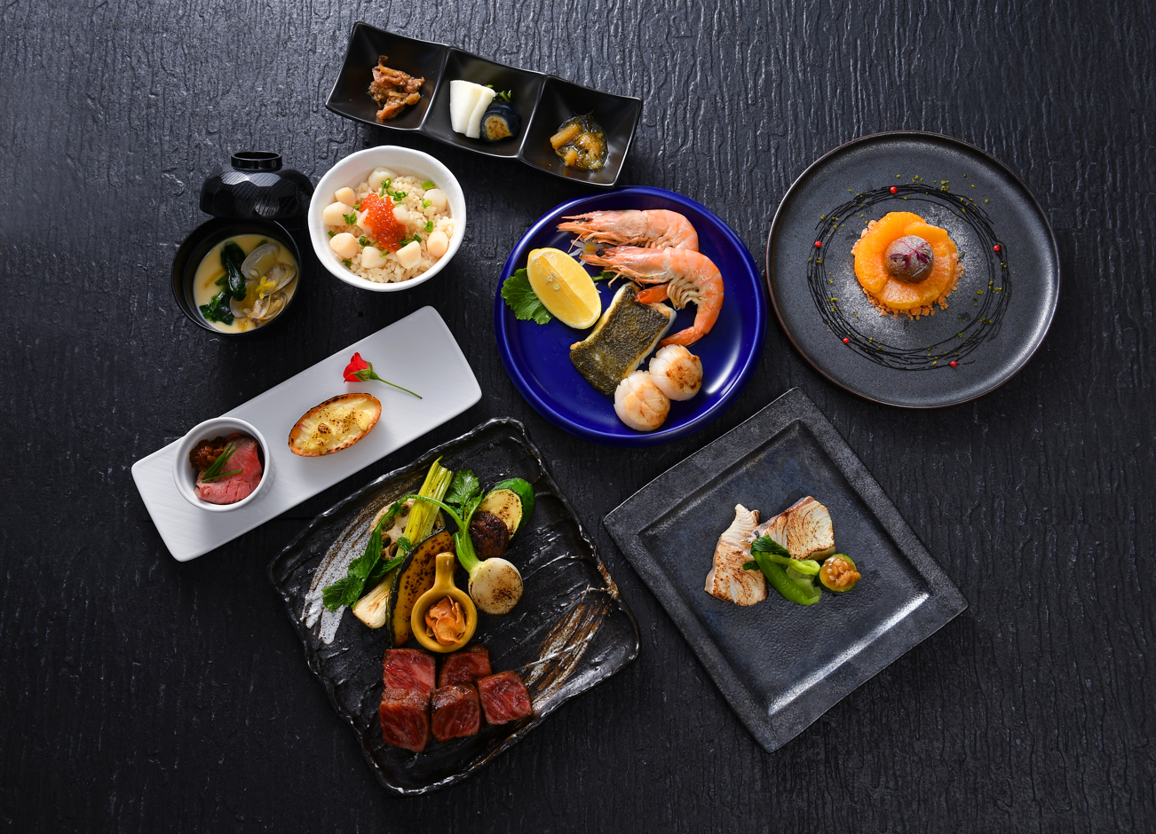 鉄板焼「潮路」コースイメージ