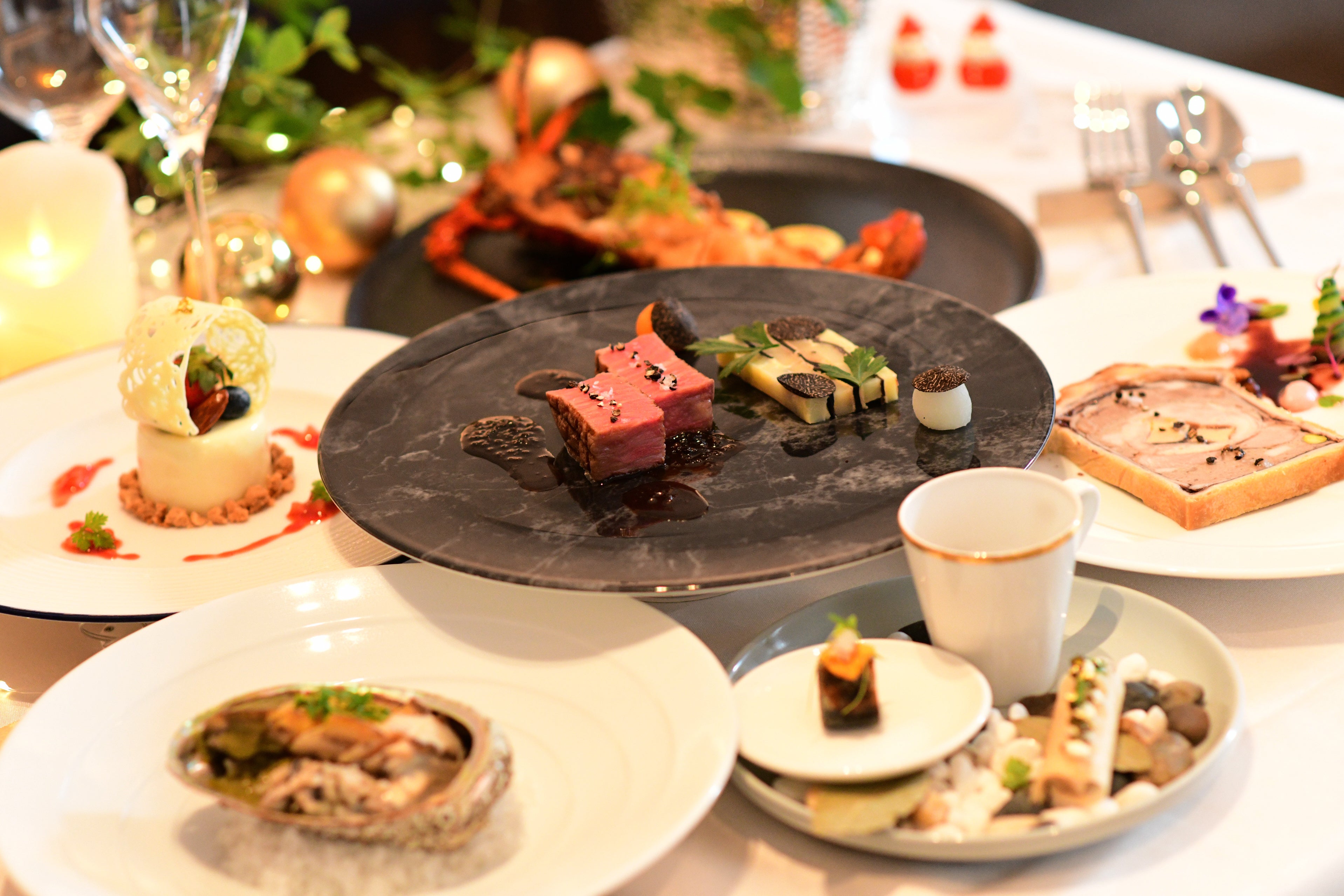 北新地フレンチ「アントレーズ」 トリュフ香る2025年クリスマス