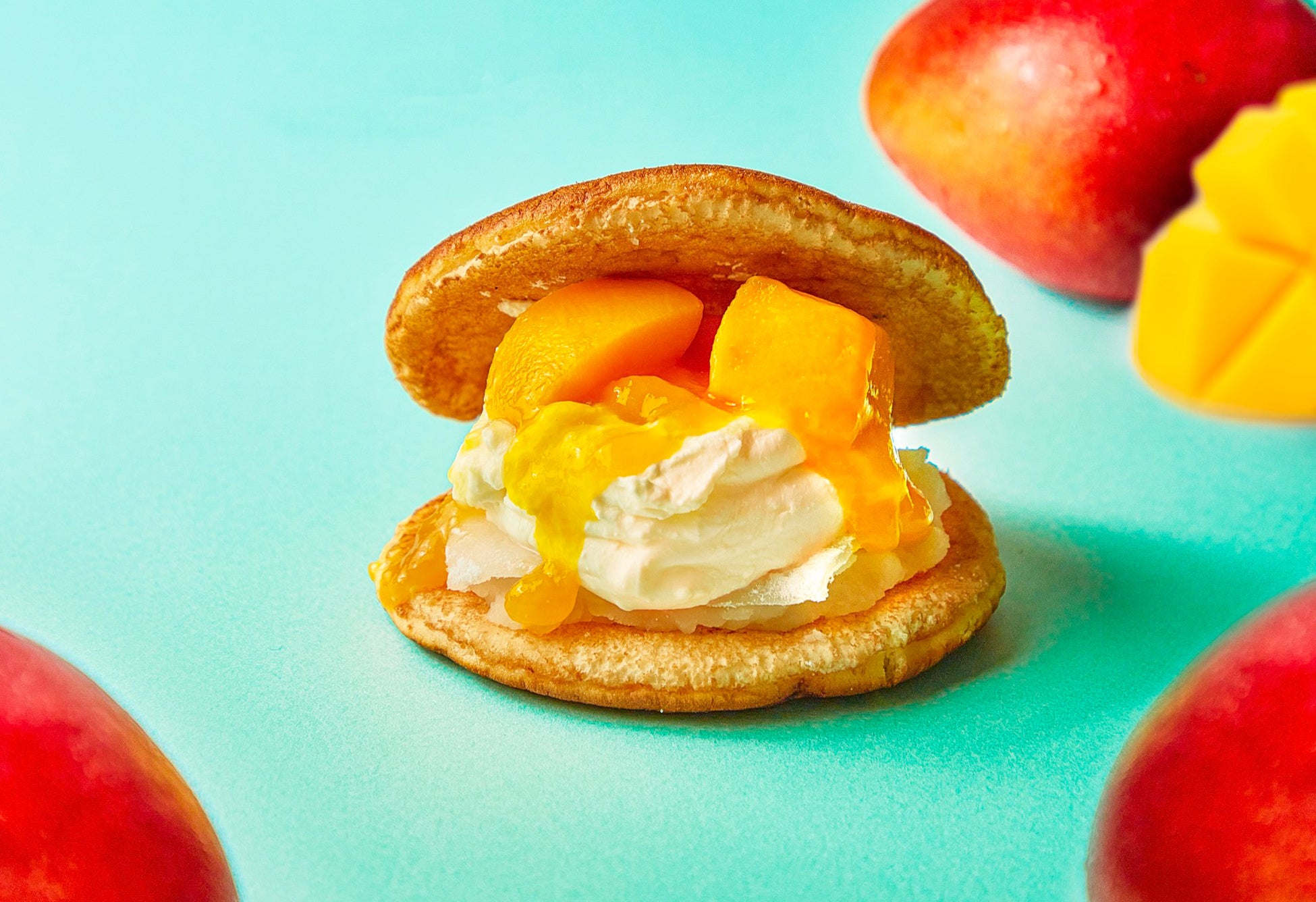 初夏限定 淺どら「マンゴー淺どら」