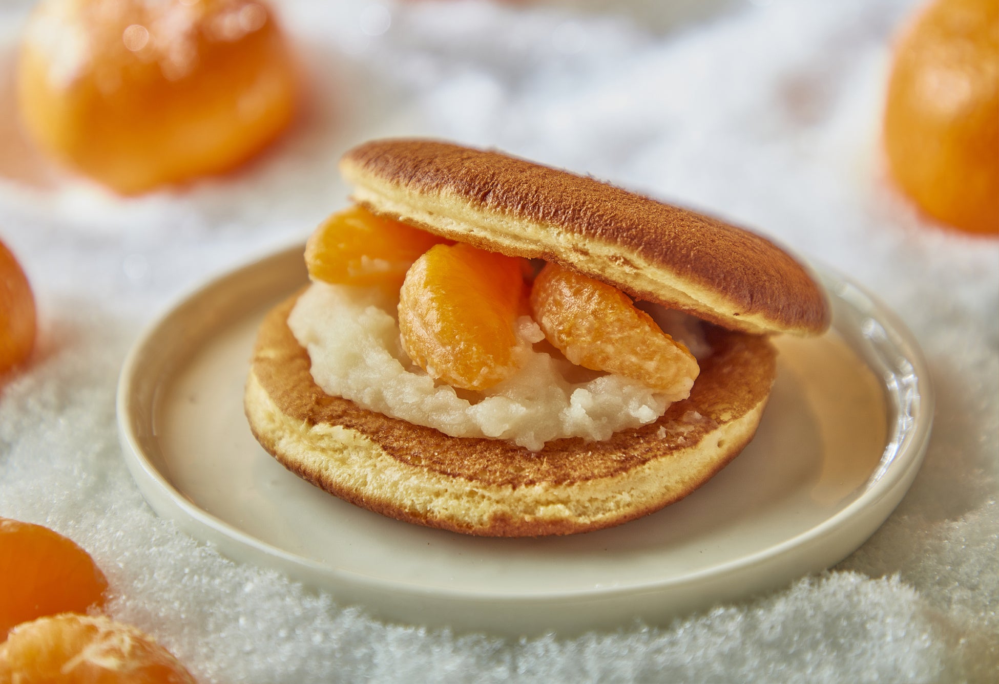 みずみずしいみかんと白あんは相性抜群！