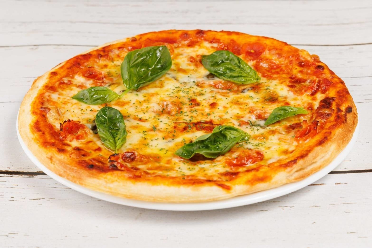 釜焼ピザ マルゲリータ　¥1,500