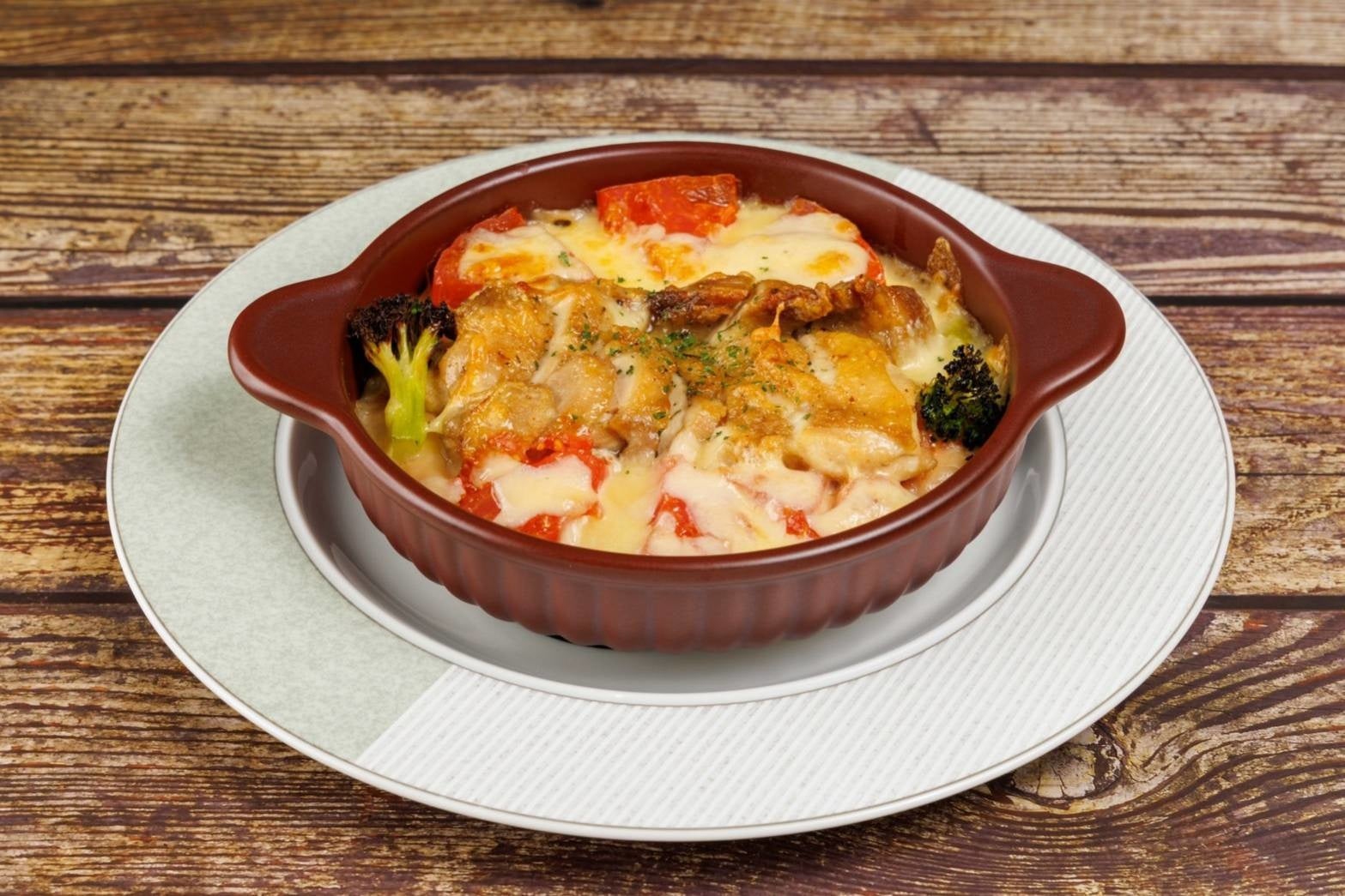 照り焼きチキンと卵の焼きカレードリア　¥1,100