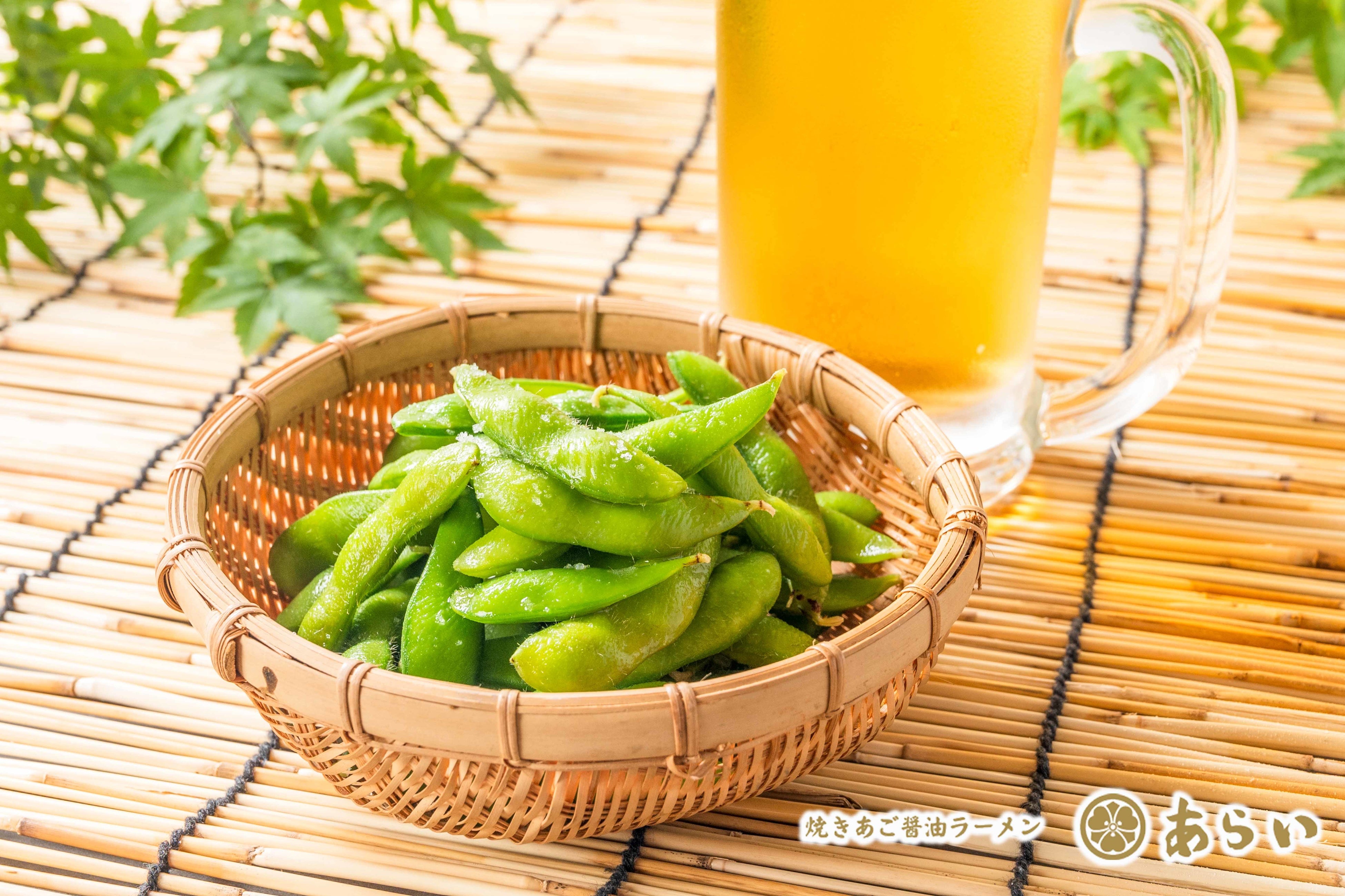 枝豆とビールでサクッと一杯 らーめんあらい 旬のえだまめ販売開始 お子様にはキッズカレーが新登場 株式会社ravipaのプレスリリース