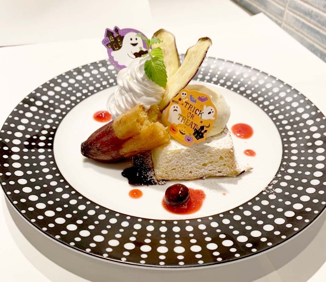 蜜たっぷり焼き芋のフレンチトースト　¥800