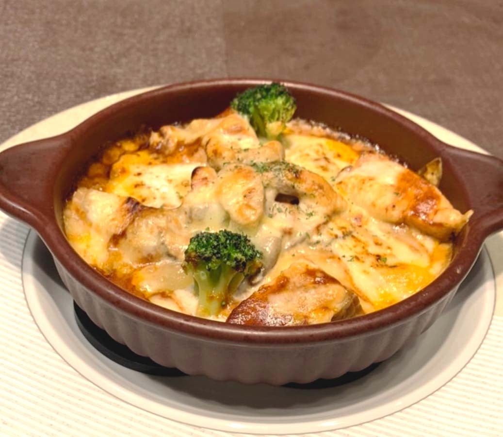 秋鮭ときのこのクリームドリア　¥1,200