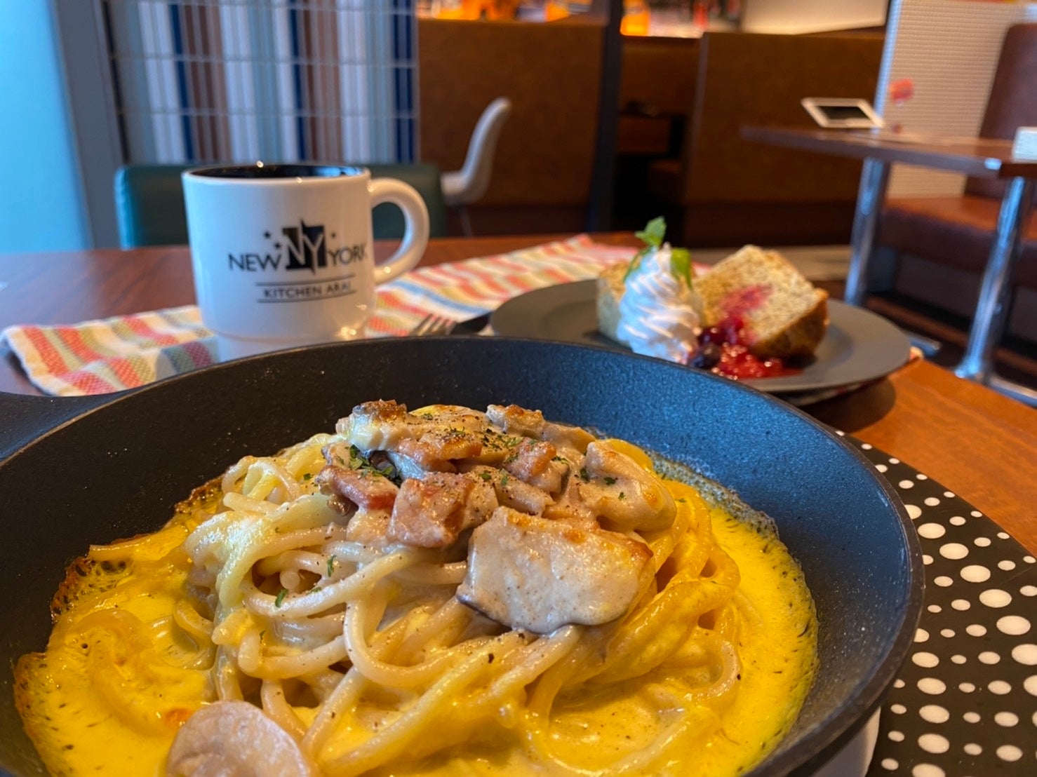 カルボナーラパスタ