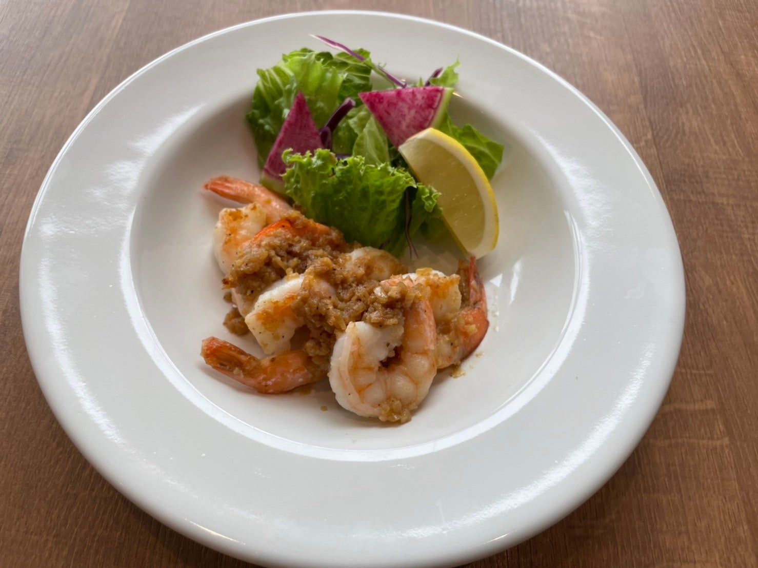ワインの定番「ガーリックシュリンプ」