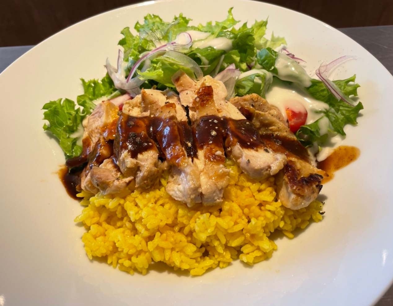 「チキンオーバーライス」