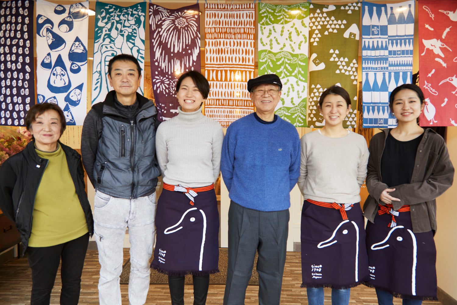 若手の職人が活躍している