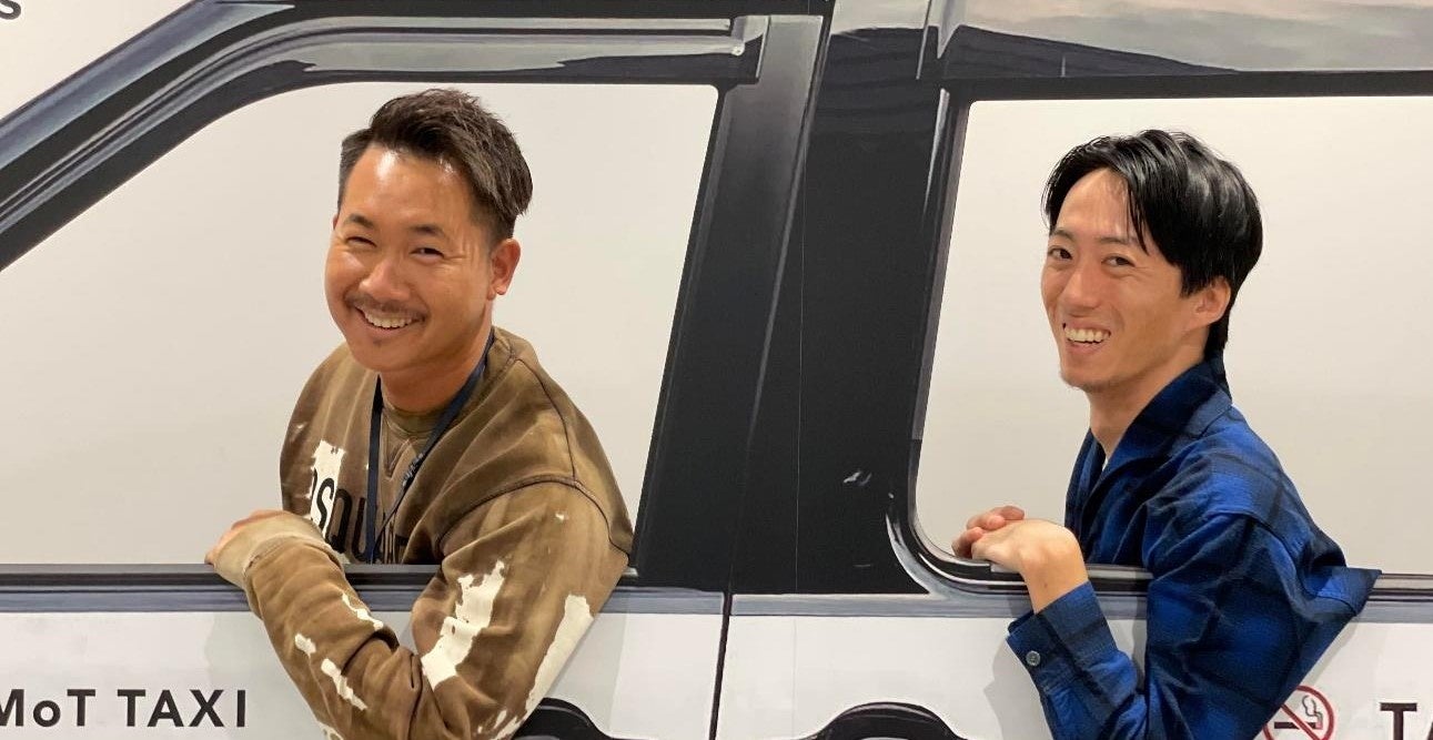 （左から）株式会社IRIS 富原氏、The Hill Office代表 片山