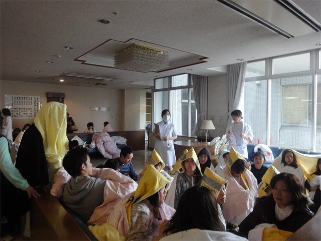 地震発生後の様子（提供：スズキ記念病院）