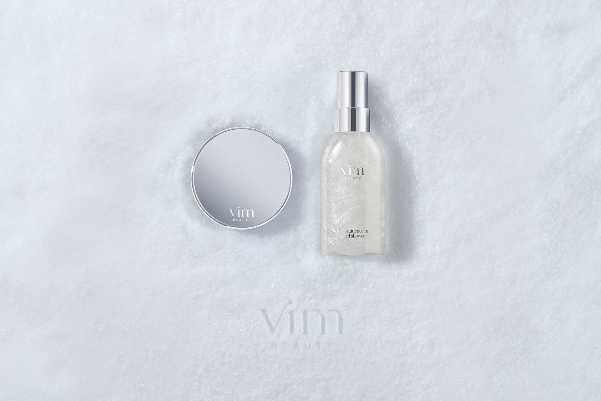 ＜vim BEAUTY＞数量限定「Winter Glow Limited」が登場！パールがきらめく、特別な冬肌へ。人気のフェイスパウダー＆フィックスミストが店頭限定発売