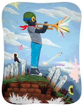 アーティスト Hebru Brantley/ヘブル・ブラントリー個展「Traveling Without Moving」神宮前NANZUKA UNDERGROUNDで開催! アーティスト Hebru Brantley/ヘブル・ブラントリー個展「Traveling Without Moving」神宮前NANZUKA UNDERGROUNDで開催!