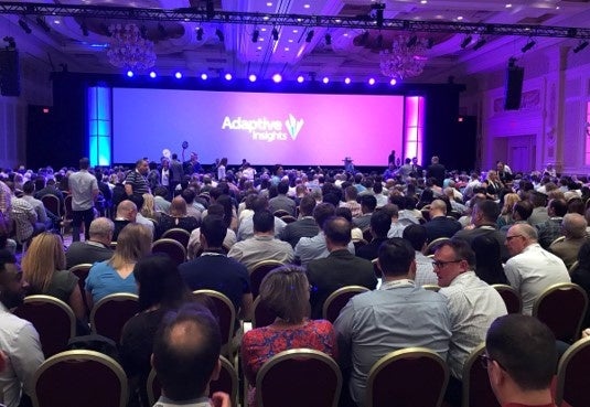 ファイナンス部門向けのイベントの様子（2018年）