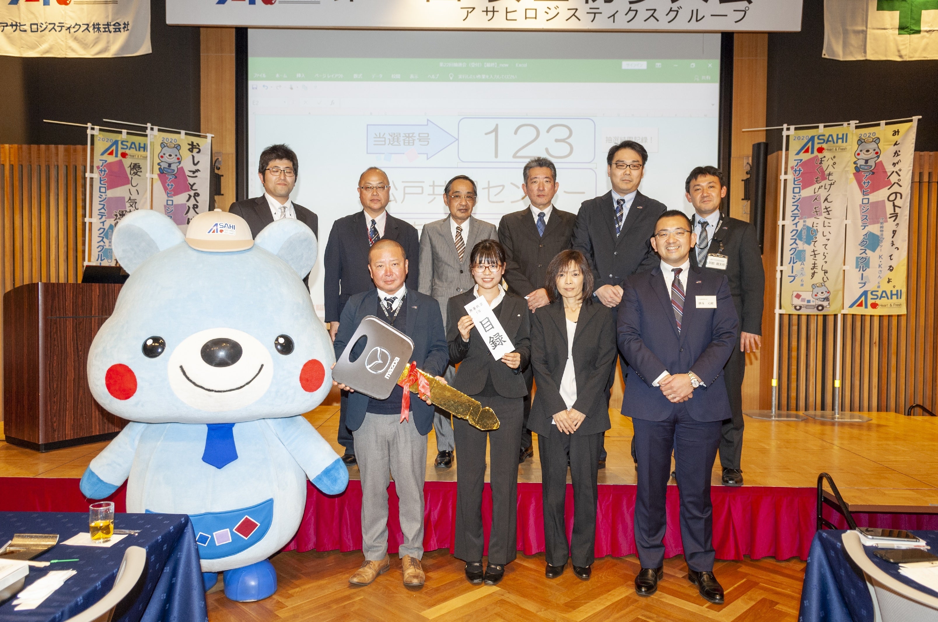 1等はなんと乗用車をプレゼント！（写真は2019年開催時）