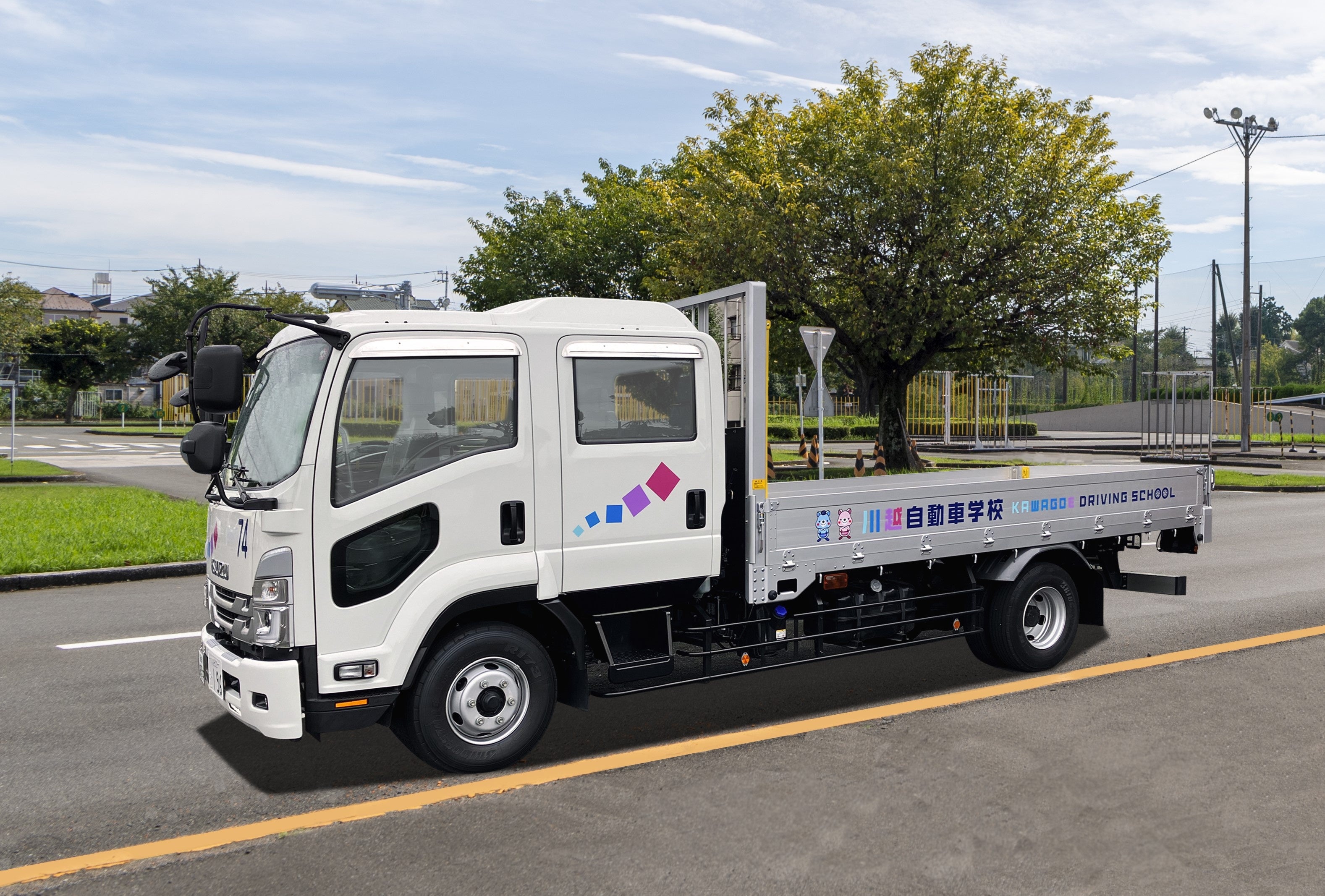 教習車両（中型車）