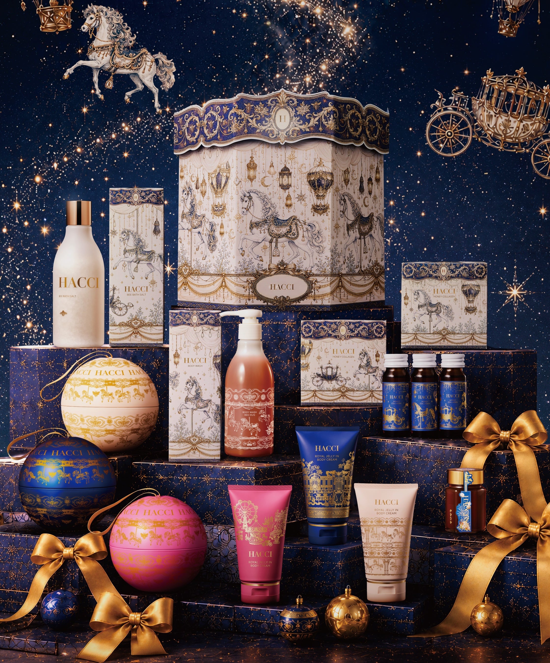 星降る夜に回りだす。HACCI Honey Holiday Collection2026