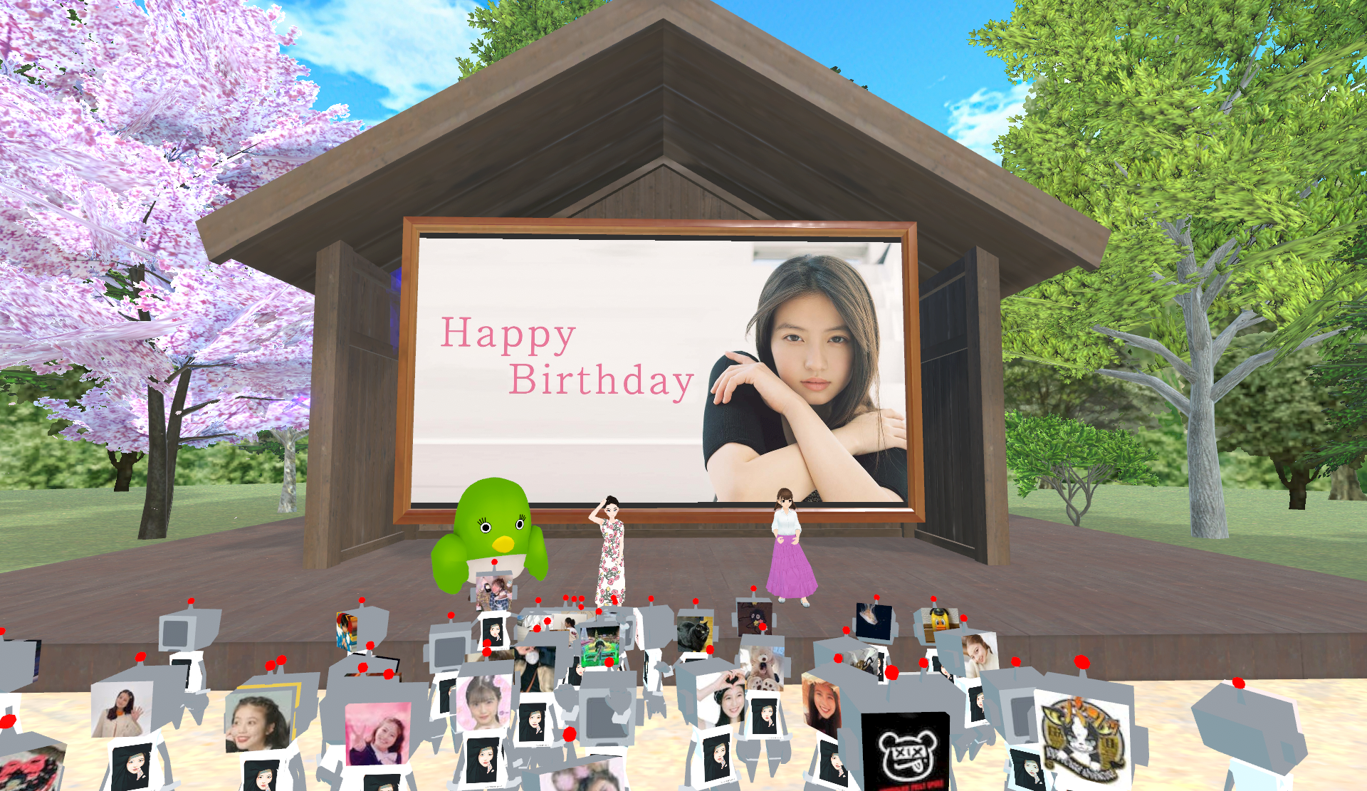 参加したメジ郎との集合写真