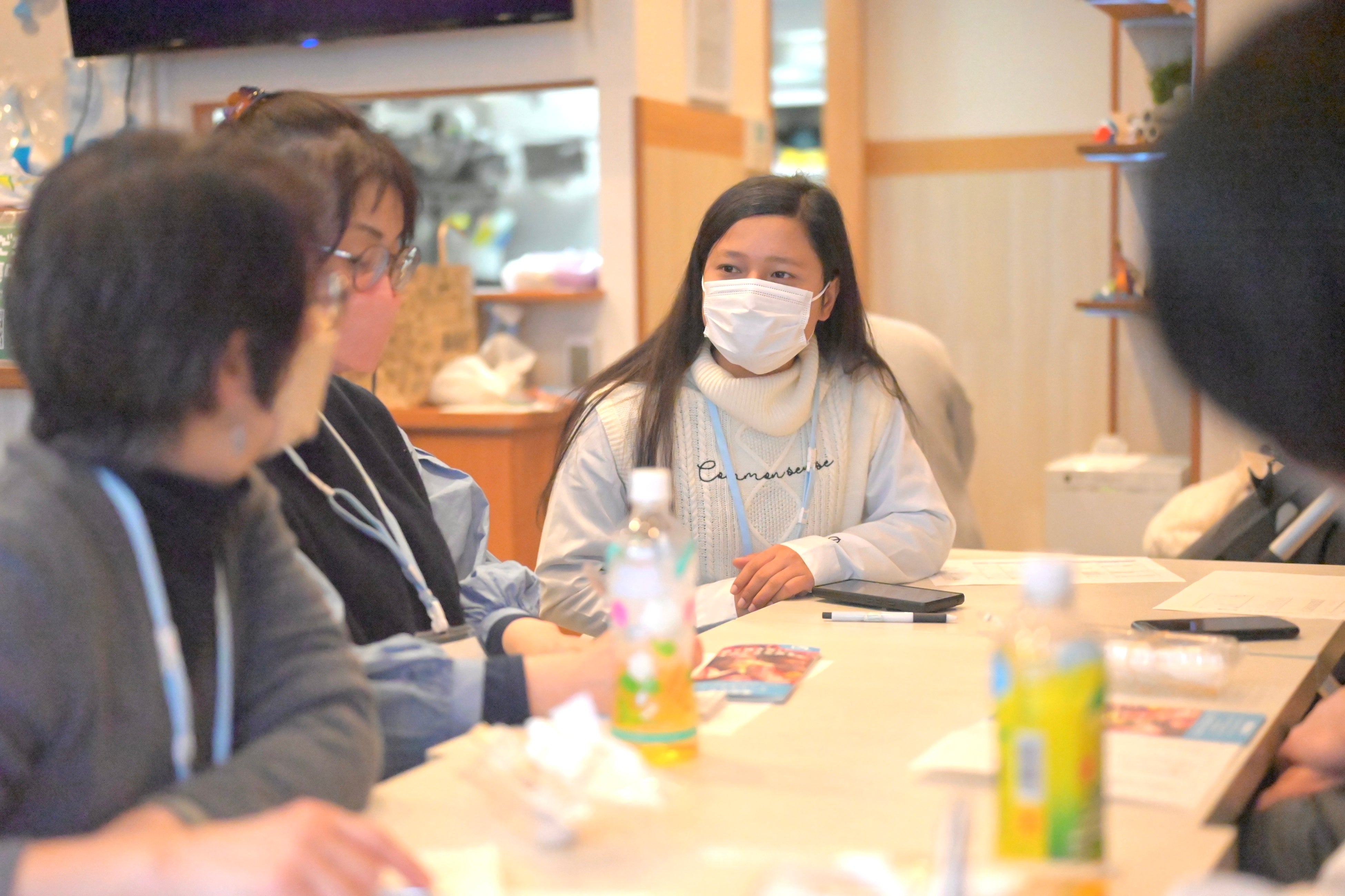 新宿区で実施した交流会の様子