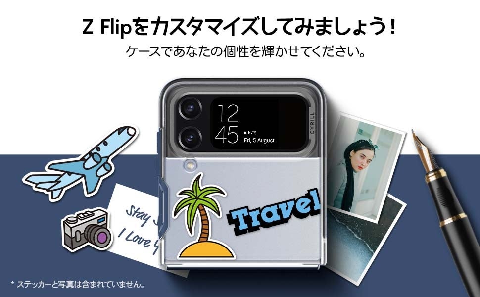 CYRILLシリル]NEWCLASSYシリル9月ギャラクシーZFlip4発売記念