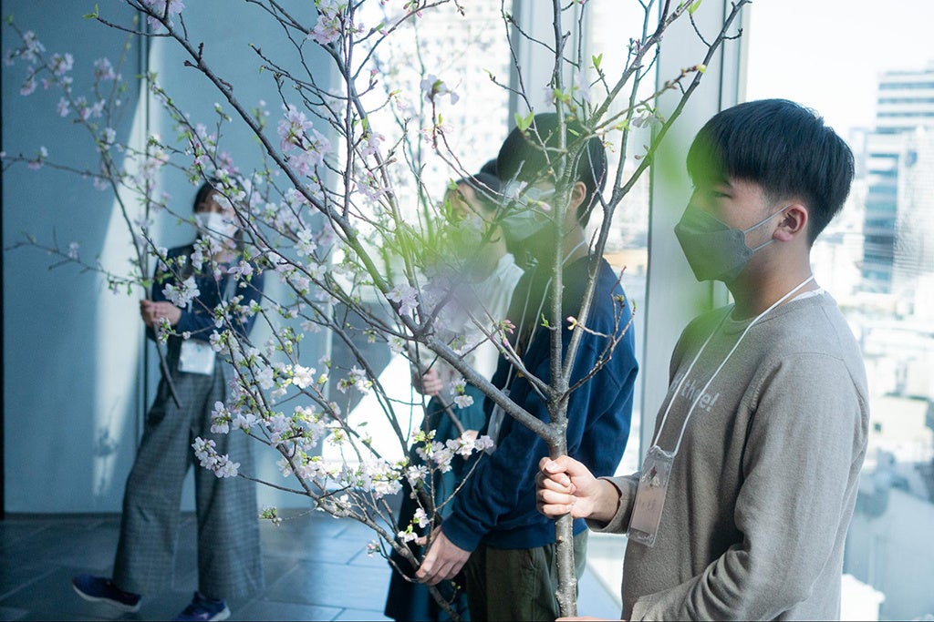 10代の花ワークショップレポートより①