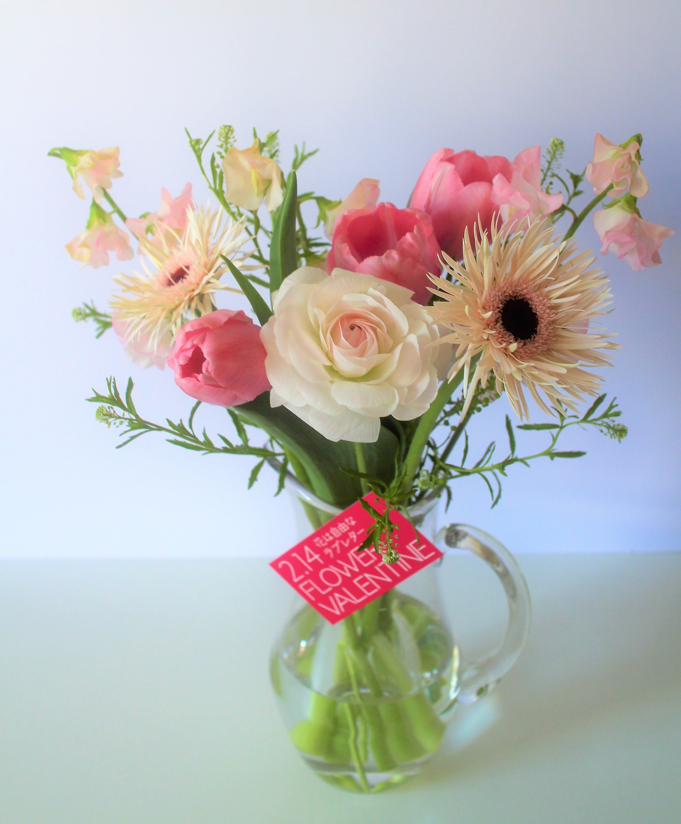 Twitter投稿キャンペーンプレゼント「春のブーケ＆フラワーベース」