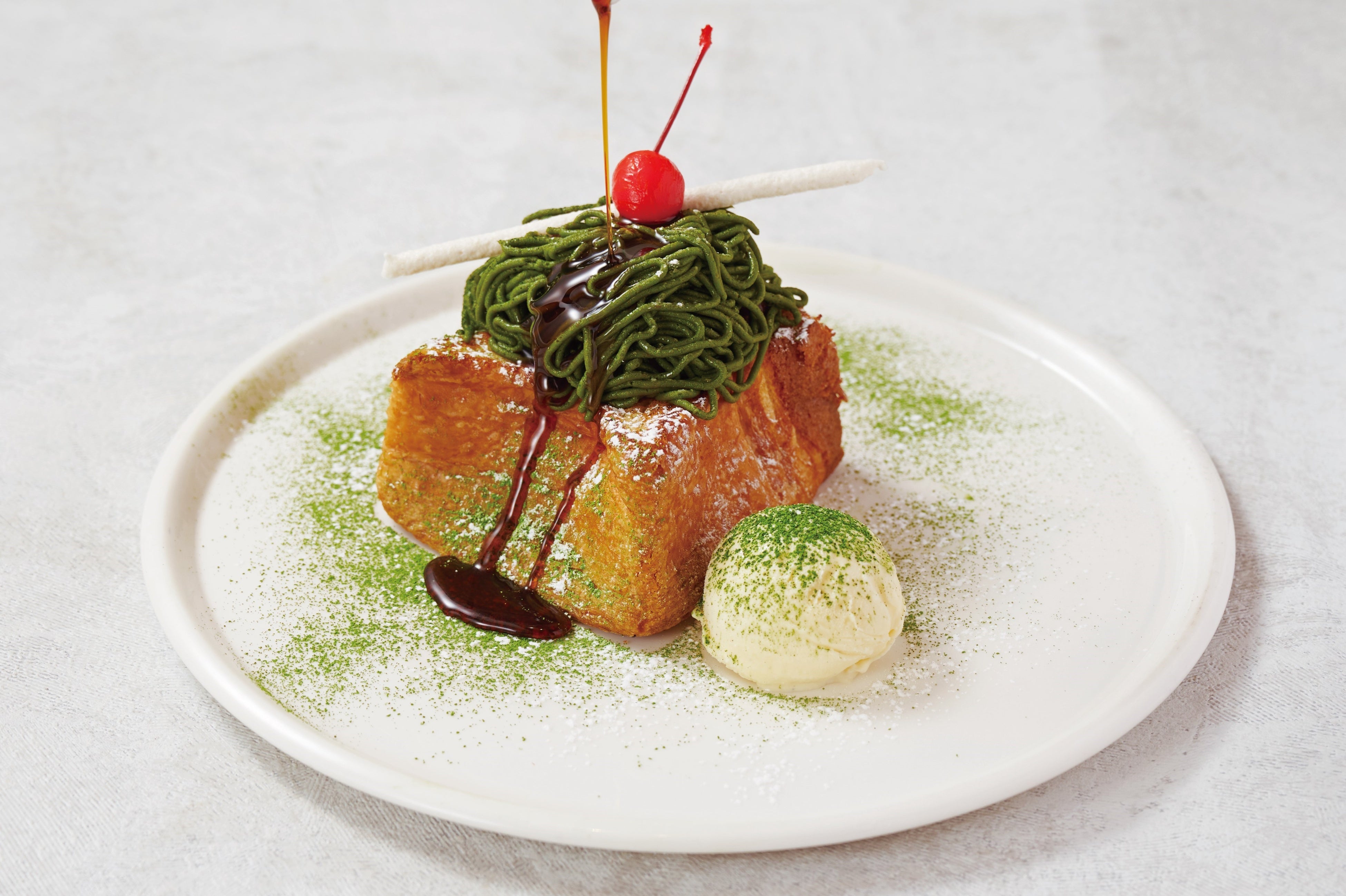 Pastel】がお届けする旬のスイーツ。新緑の味「抹茶のモンブラン