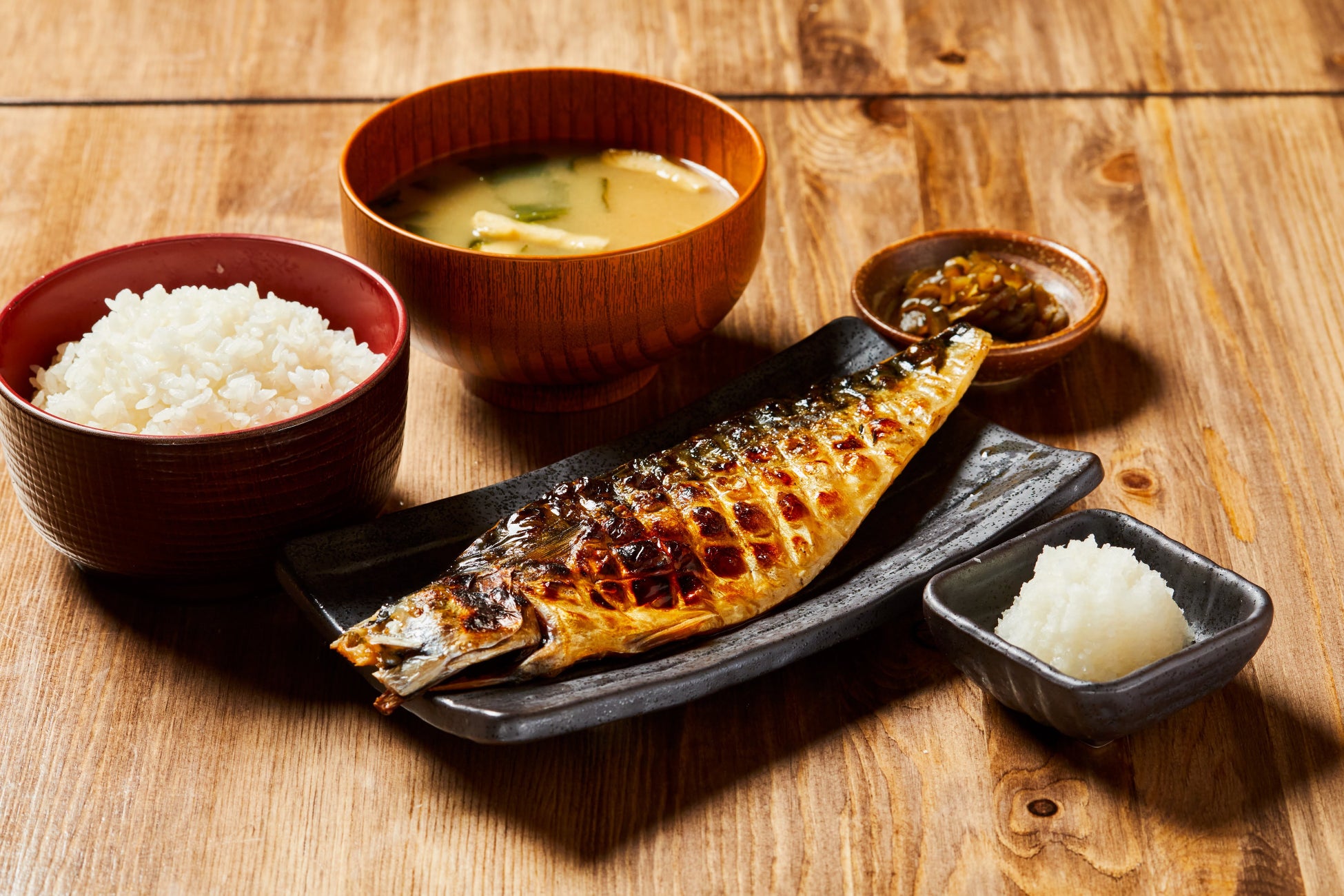 さば文化干し定食