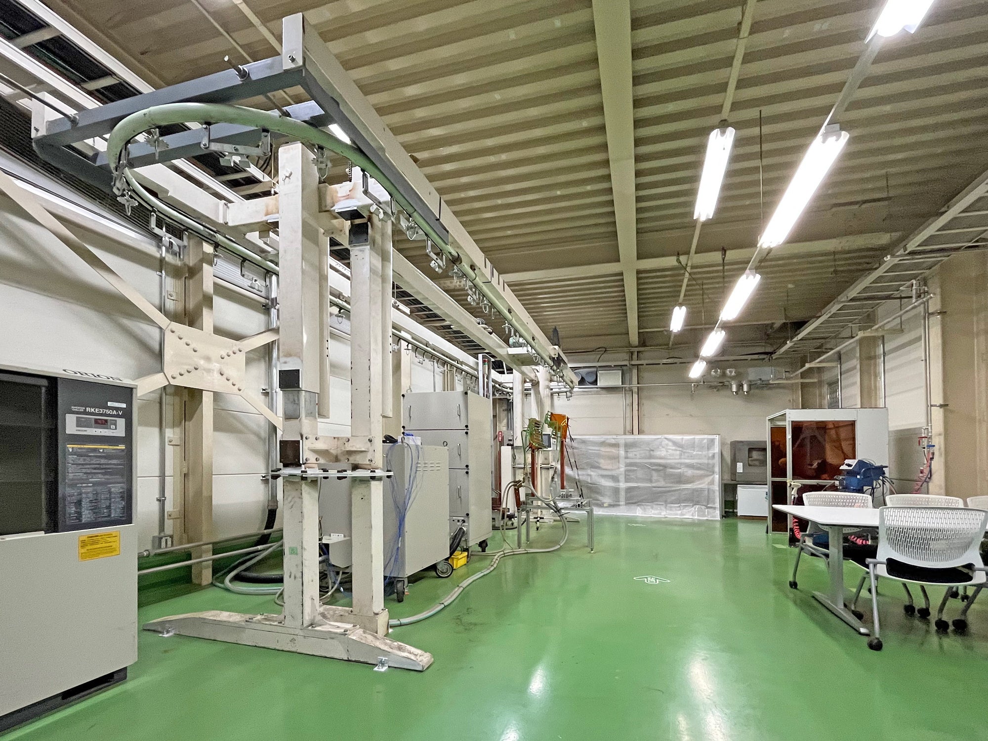 ▲実証実験ラボ全体